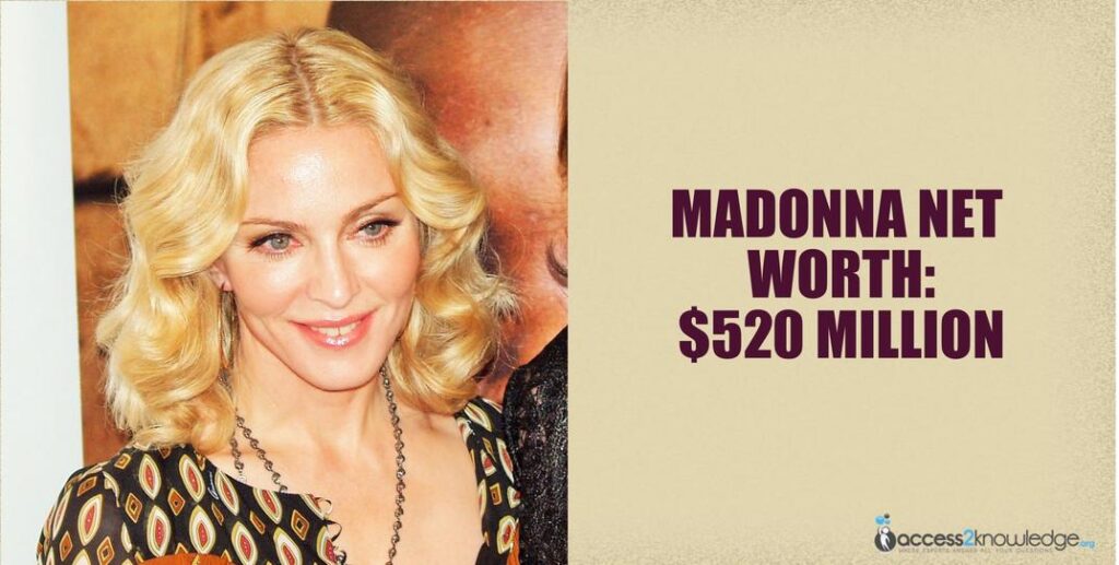 "madonna net worth what is the net worth of madonna"