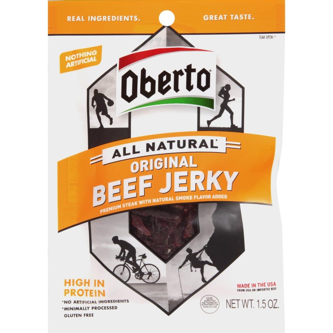 Oberto All Natural Original Beef Jerky, 10 Ounce
