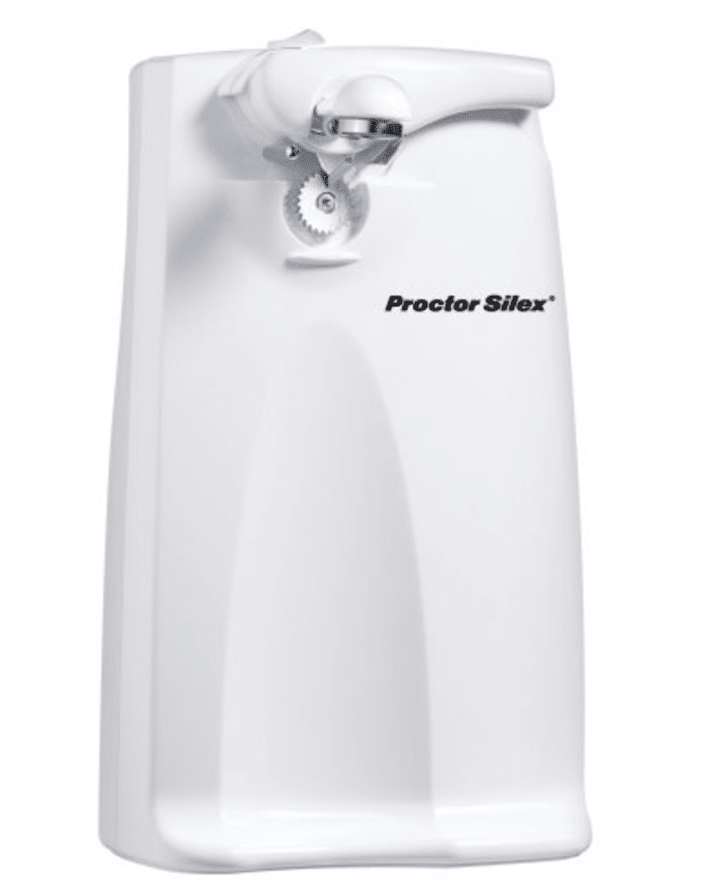 best can opener -   Proctor Silex Plus 76370P Extra-Tall Can Opener, White