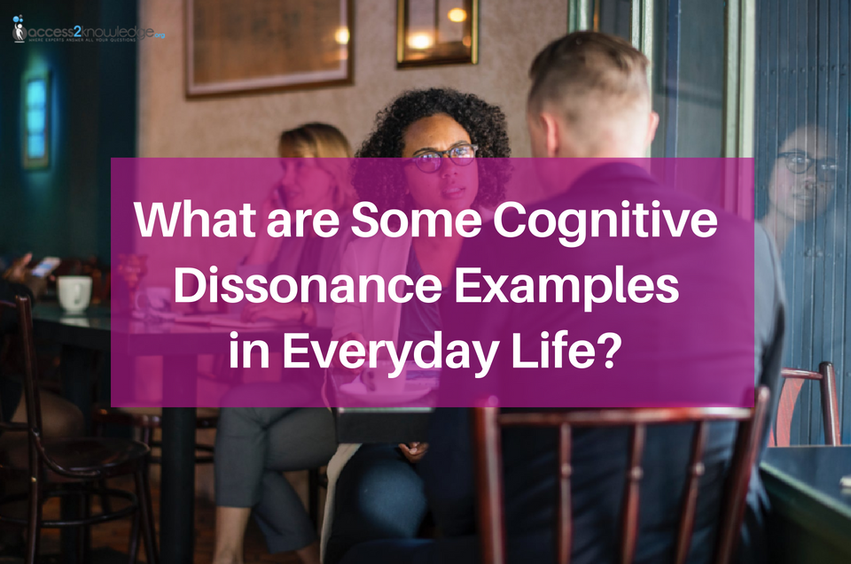 cognitive dissonance examples everyday life