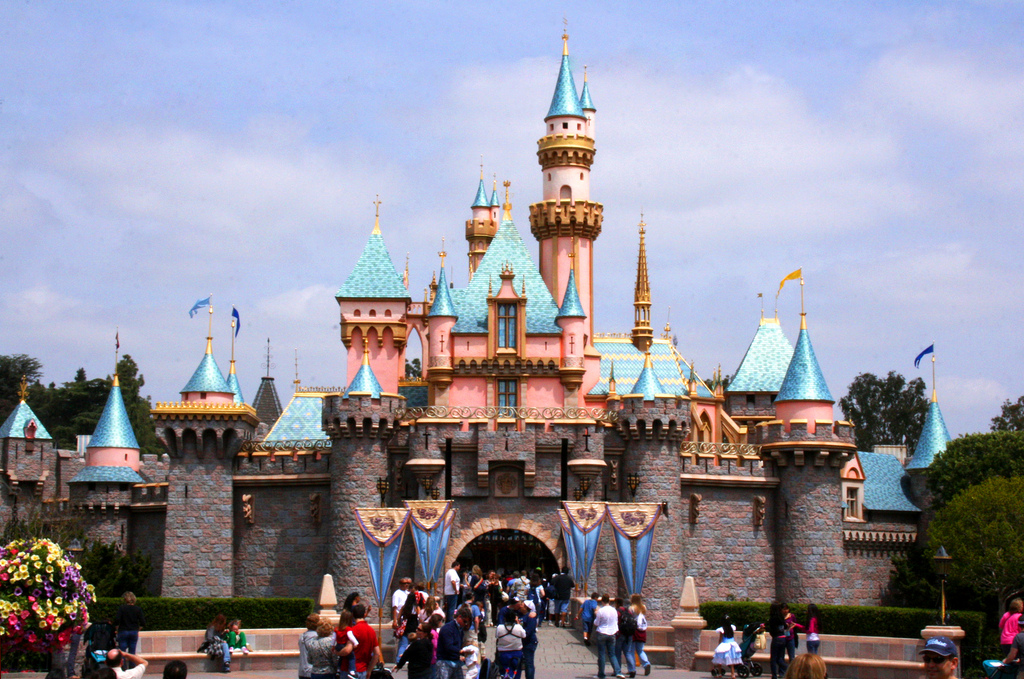 Disneyland Sleeping Beauty's castle 